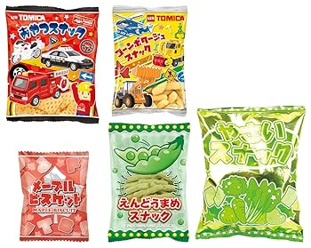 Amazon.co.jp: ハート トミカシールブーツ(菓子5種入) 5個